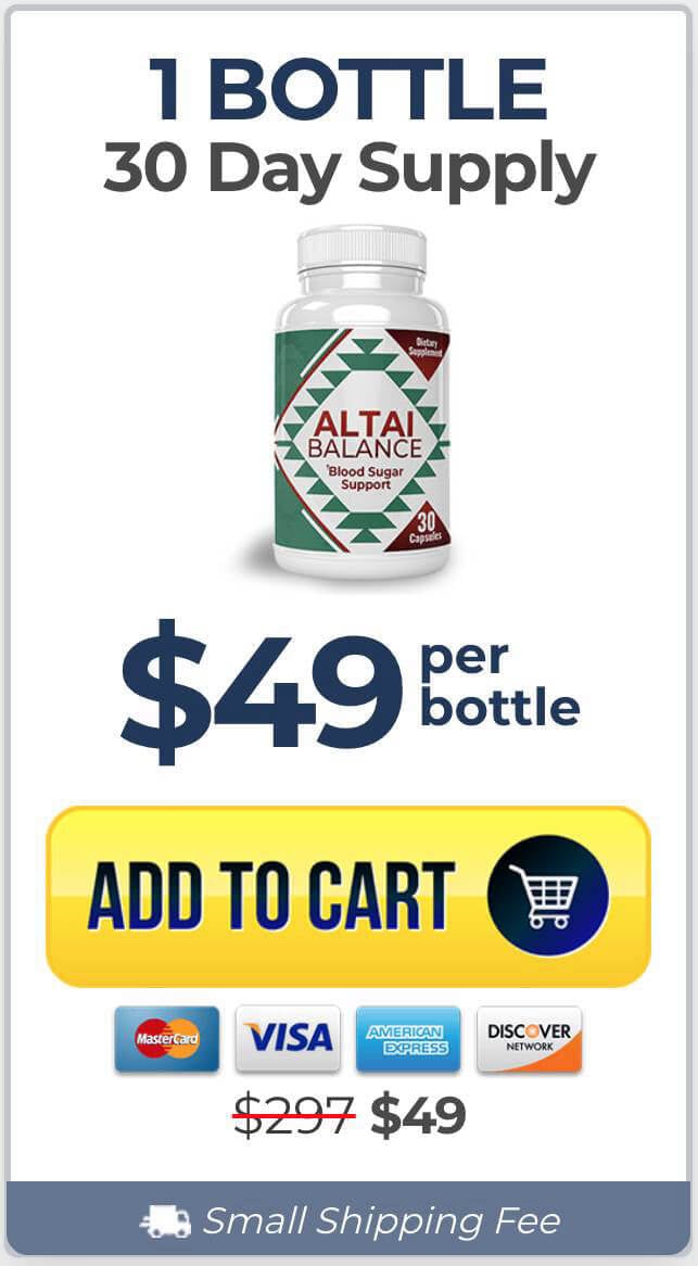 Altai Balance 1 bottle price